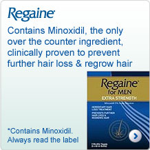 Regaine products to prevent hair loss and regrow hair
